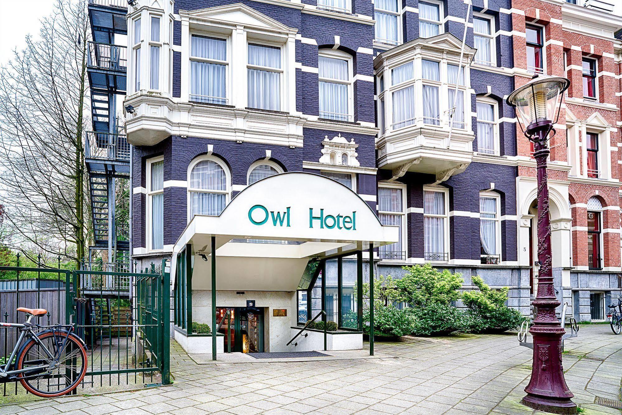 Owl Hotel Amesterdão Exterior foto